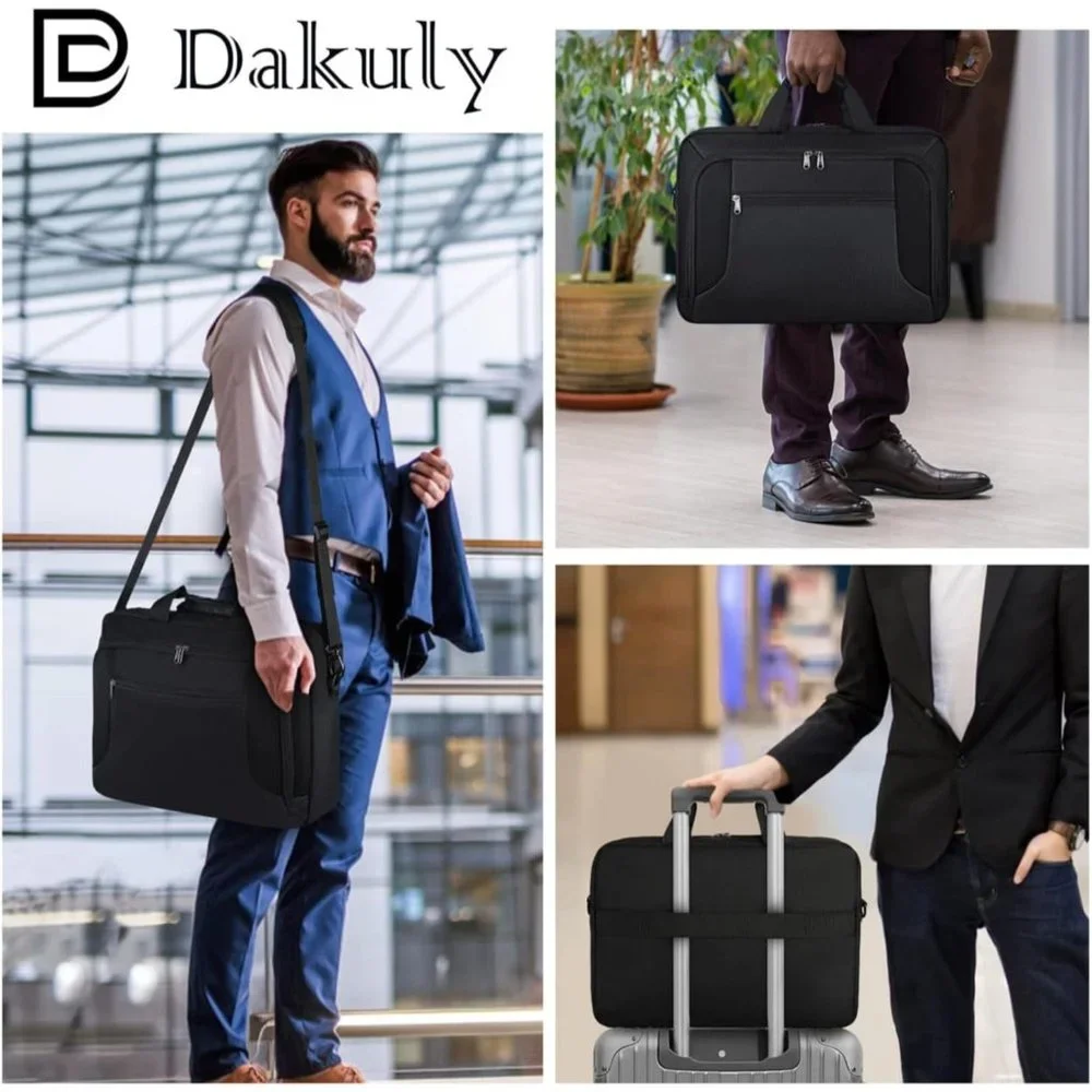Men's Black waterproof Laptop bag 17.3 Inch